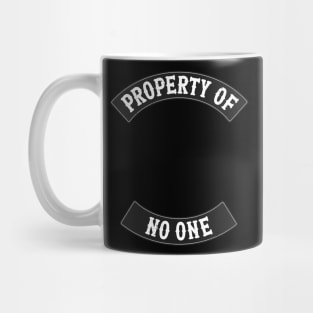 Property of No One Mug